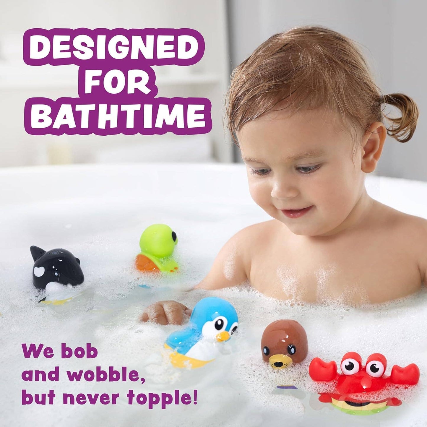 Tub Works® Tub Bobbers™ Watertight Bath Toys