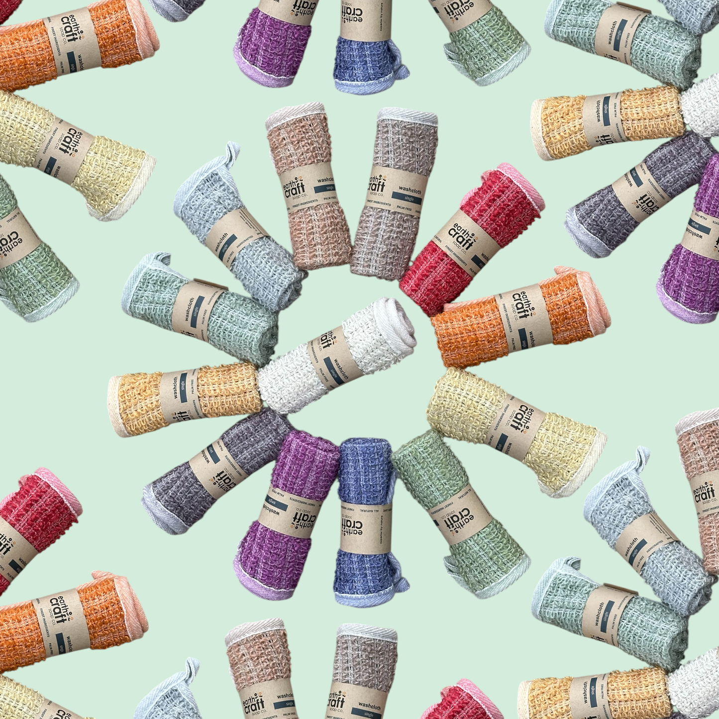 Hemp Exfoliating Washcloths