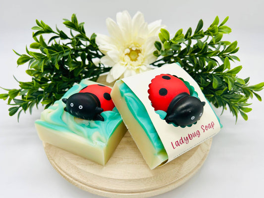 Ladybug Handmade Soap Bar